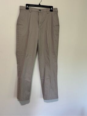 Crate&Barrel Men's Straight Chinos - Light Taupe